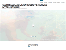 Tablet Screenshot of pacinternational.org